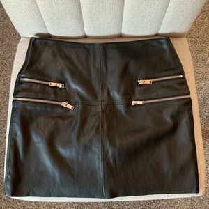 Zara Leather Skirt